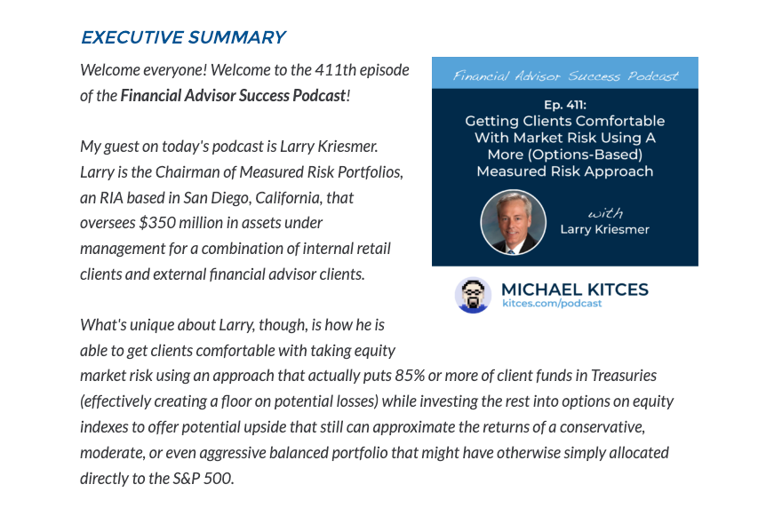 Kitces webinar